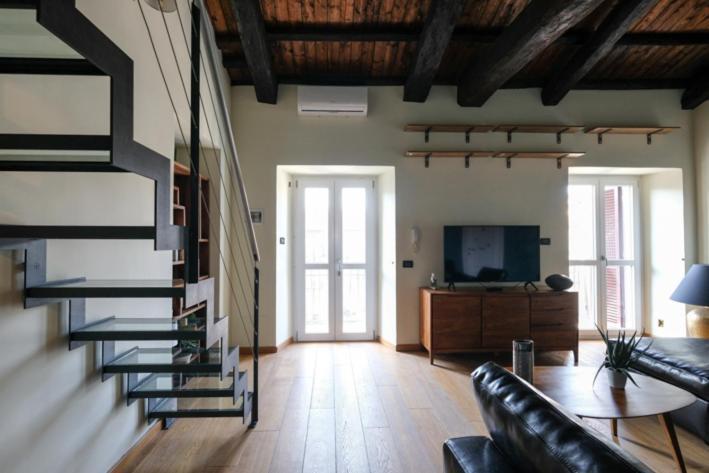 Apartmán Vittorio Attic Turín Exteriér fotografie