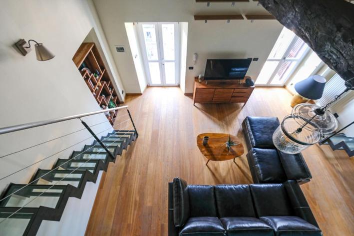 Apartmán Vittorio Attic Turín Exteriér fotografie